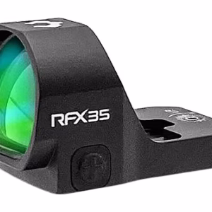 Viridian RFX-35 Micro Reflex Green Dot Sight 1x 22 3 MOA Dot Matte Black