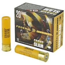 Federal Premium Grand Slam Turkey 20 Gauge Ammo 3" #5 Copper Plated Lead Shot 1-5/16 oz
