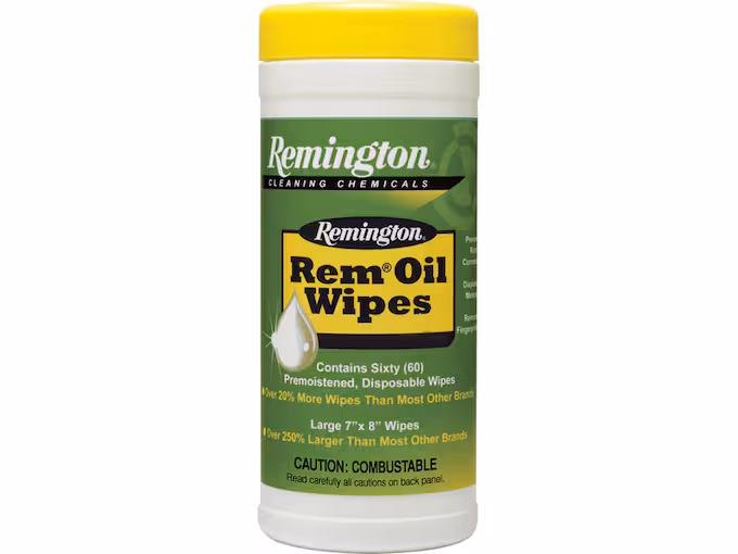 Remington Rem Oil Gun Cleaning Wipes