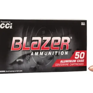 Blazer 9mm Luger Ammo 115 Grain Full Metal Jacket Aluminum Case