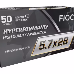 Fiocchi Hyperformance 5.7x28mm FN Ammo 40 Grain Polymer Tipped Hollow Point
