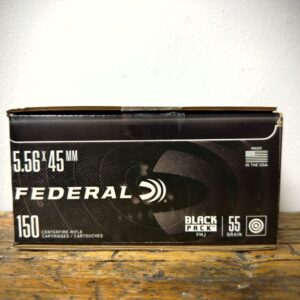 Federal 5.56x45mm M193 55gr FMJ BLACK PACK