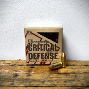 Hornady Critical Defense 45 Auto Ammo 185gr FTX