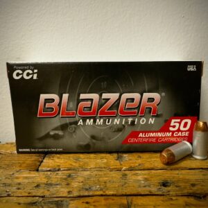 Blazer Aluminum 40 S&W Ammo 165 Grain FMJ