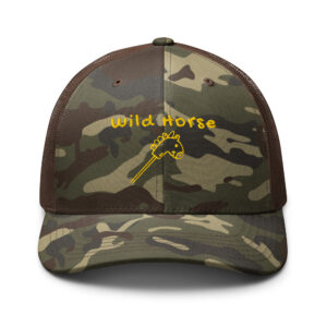 Hobby Horsing Trucker Hat - Camo