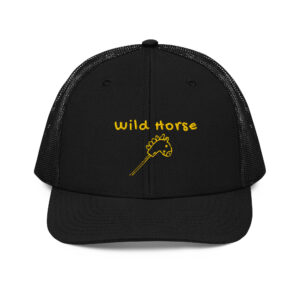 Hobby Horsing Trucker Hat - Black