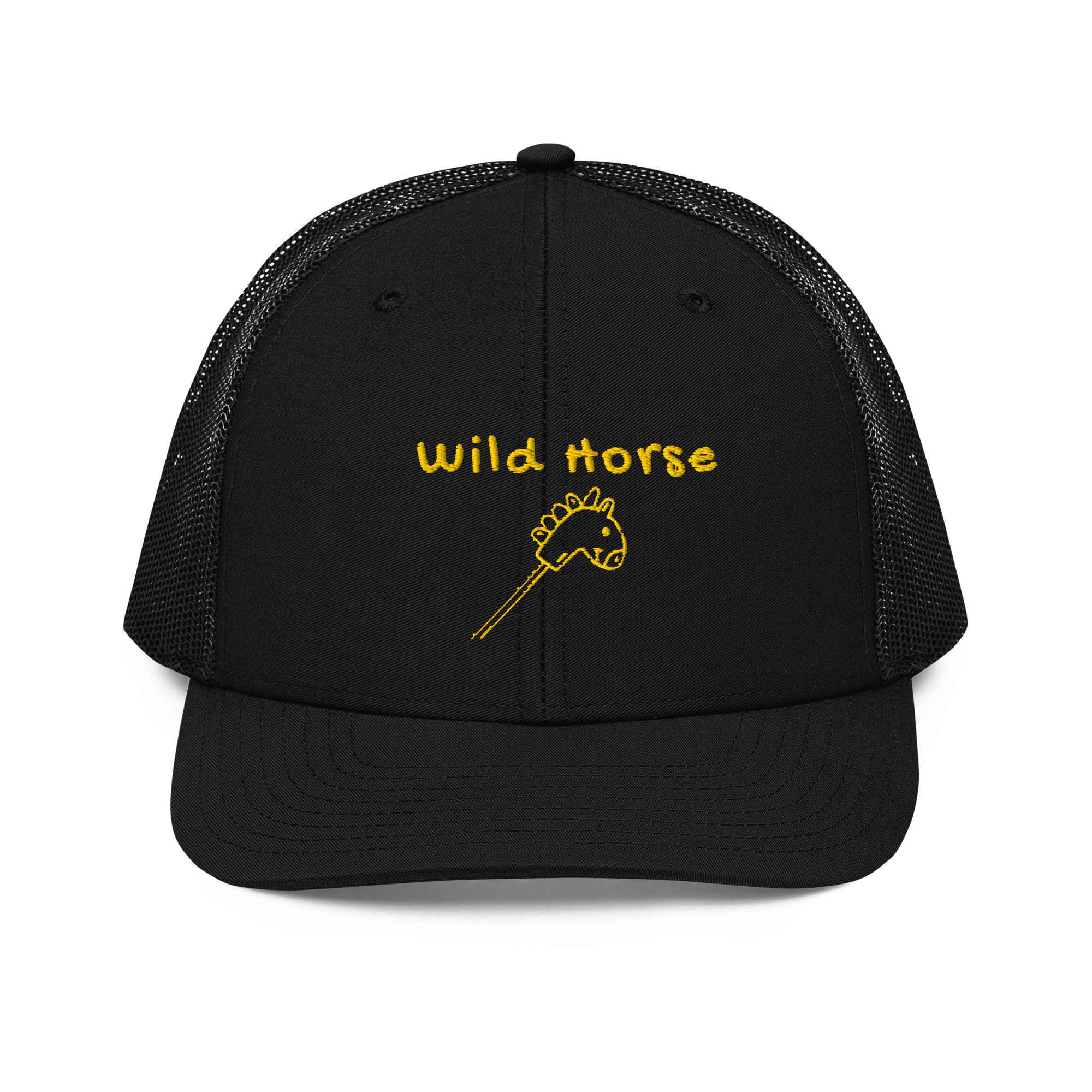 Hobby Horsing Trucker Hat - Black