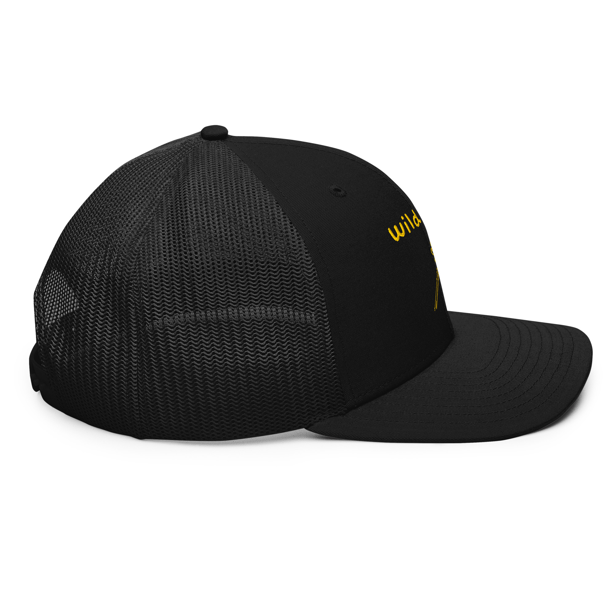 Hobby Horsing Trucker Hat - Black - Image 4