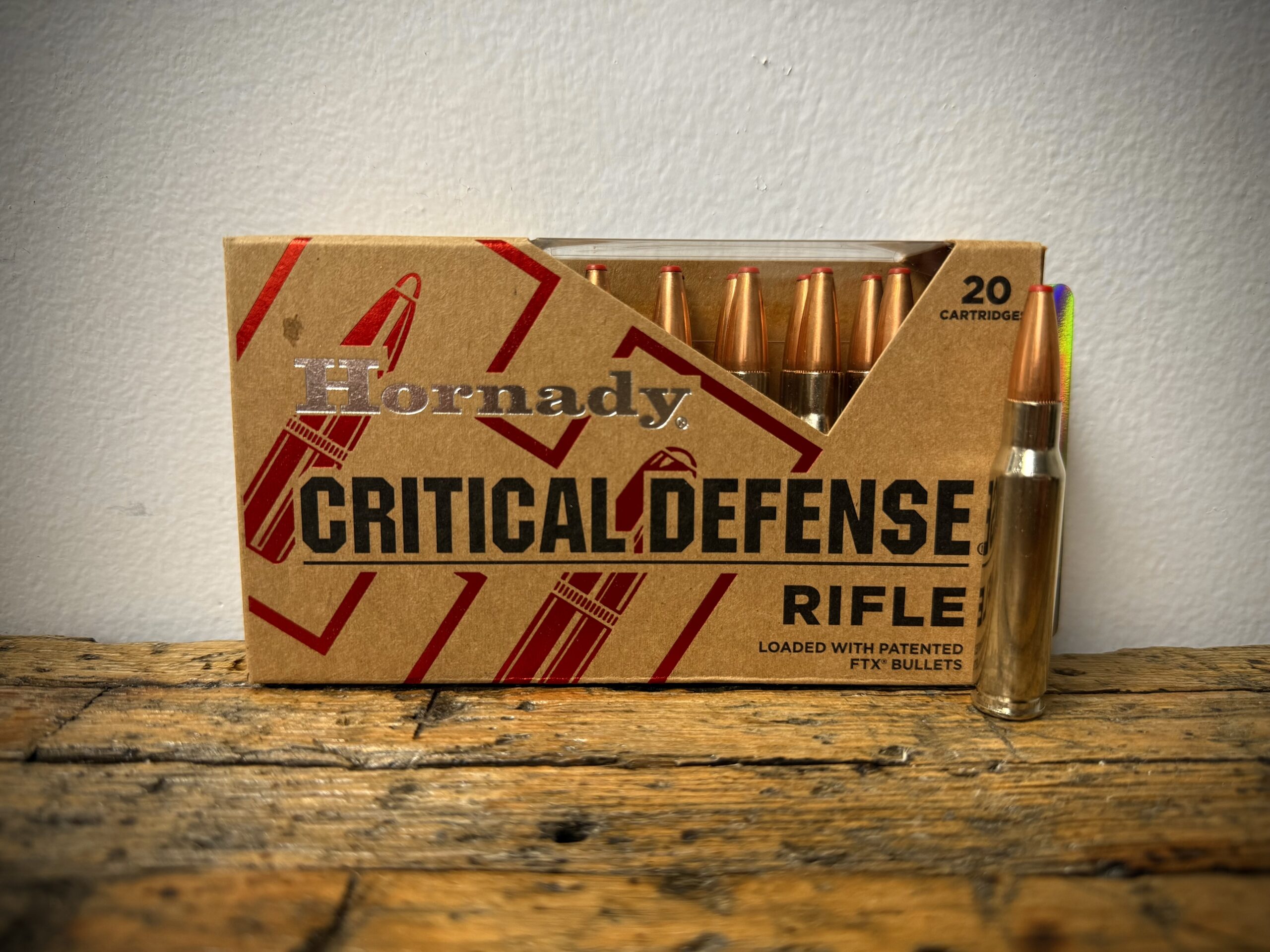 Hornady Critical Defense 308 Win Ammo 155gr FTX