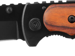 COAST FX411 Frame Lock Wood Handle Folding Knife