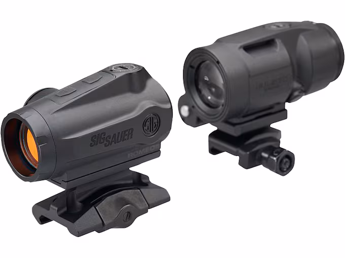 Sig Sauer ROMEO5 Gen II Compact Red Dot with JULIET3 Micro 3x Magnifier