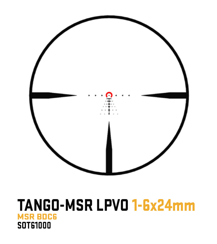Sig Sauer Tango-MSR 1-6x24mm LPVO SOT61000 - Image 2