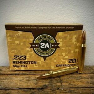 Patriot Sports 223 Remington Ammo 55gr FMJ