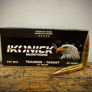 Ikonick 300 AAC Blackout Ammo 147 Grain FMJ